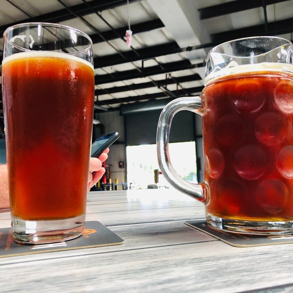 Photo taken at Due South Brewing Co. by Robin D. on 10/31/2018