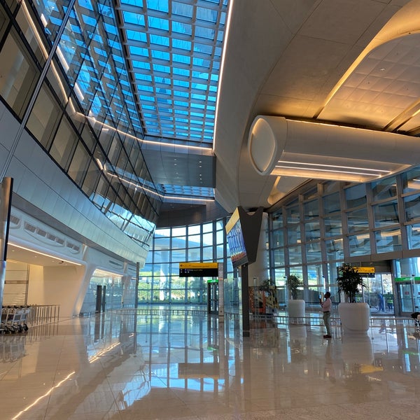 Photo taken at Zayed International Airport (AUH) by Natalie P. on 4/18/2024