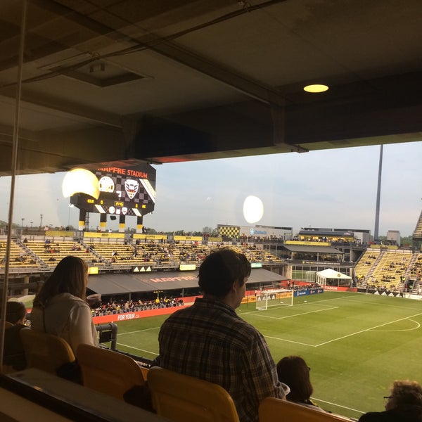 Photo taken at Historic Crew Stadium by Erica A. on 4/24/2019