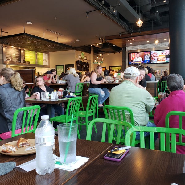 Photo taken at Wahlburgers by Liz M. on 5/21/2018