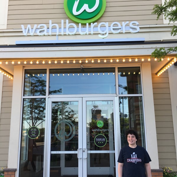 Photo taken at Wahlburgers by Brad P. on 5/20/2017