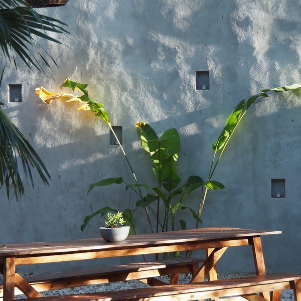 Das Foto wurde bei Botánica Garden Café von Team B. am 10/2/2022 aufgenommen