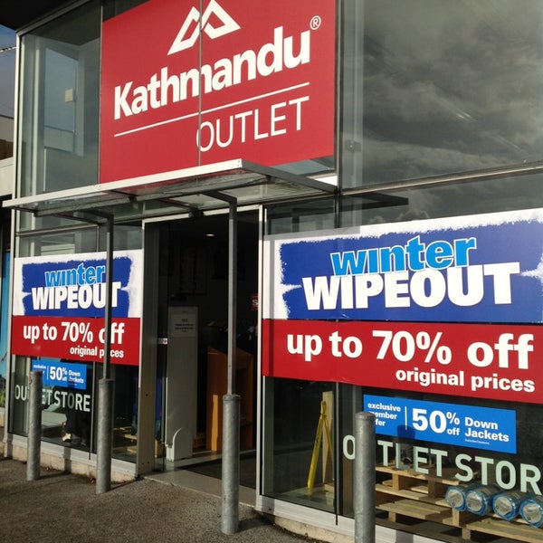 Kathmandu Outlet Clothing Store in Otaki