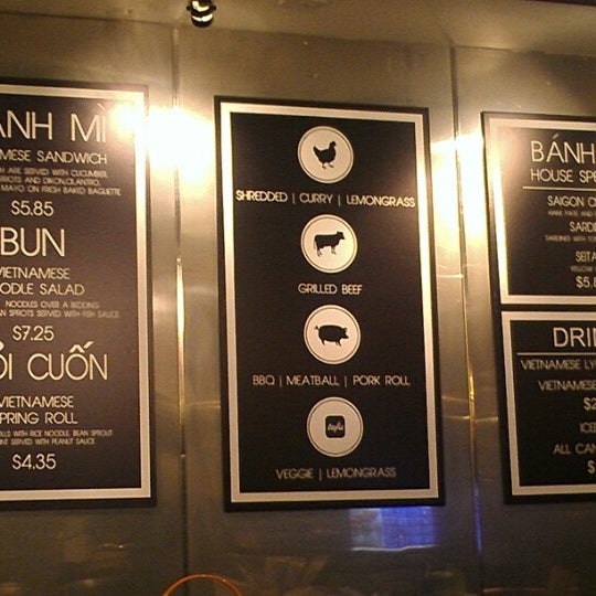 Photo taken at Banh Mi &amp; Co by Marizza R. on 10/13/2012