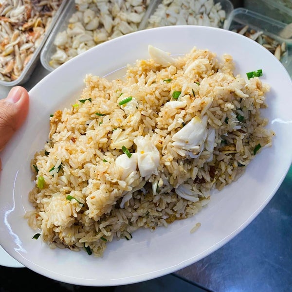 បាយឆាក្តាមកំពត Kampot Crab Fried Rice Phnum Pénh, Phnom Penh