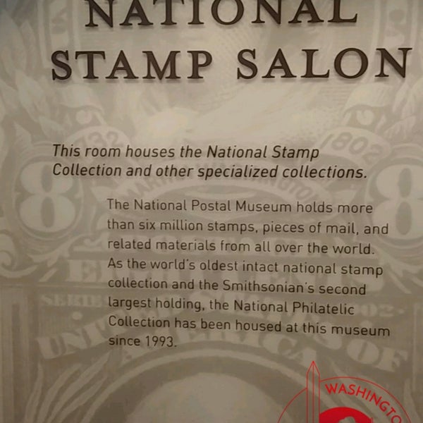 รูปภาพถ่ายที่ Smithsonian Institution National Postal Museum โดย Terrence เมื่อ 2/13/2020