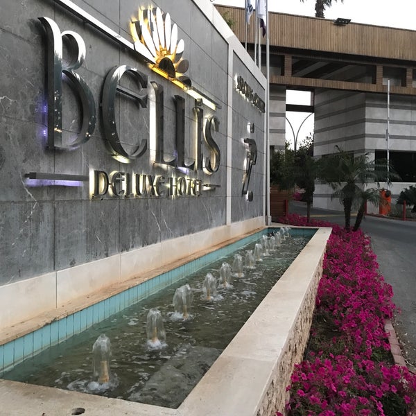 Photo taken at Bellis Deluxe Hotel by İsmet Ö. on 5/17/2022