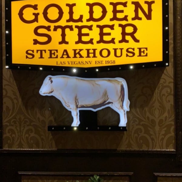 Photo taken at Golden Steer Steakhouse Las Vegas by Elizabeth G. on 1/6/2024