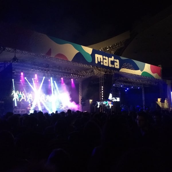 Photo taken at Arena das Dunas by Daniely B. on 10/13/2018