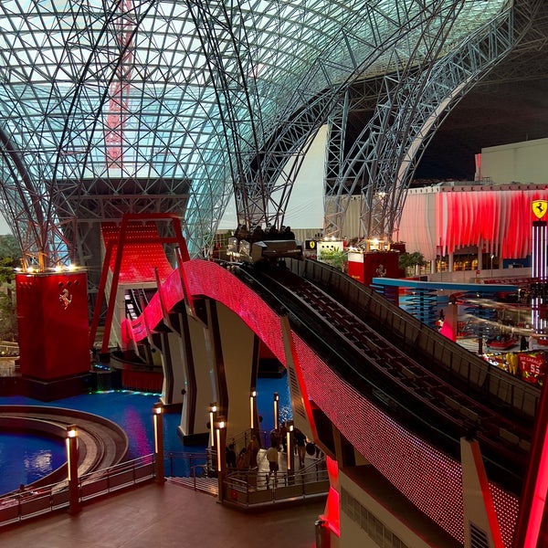 Photo taken at Ferrari World by MAY on 2/25/2024