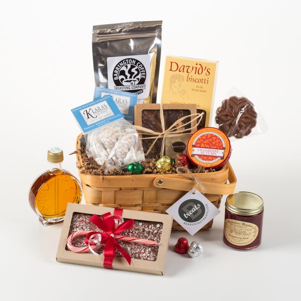 Berkshire Treats has brought the best of the Berkshires to you for your holiday enjoyment.  Looking for the ideal gift?  http://berkshiretreats.com/products/holiday-gift-basket-small