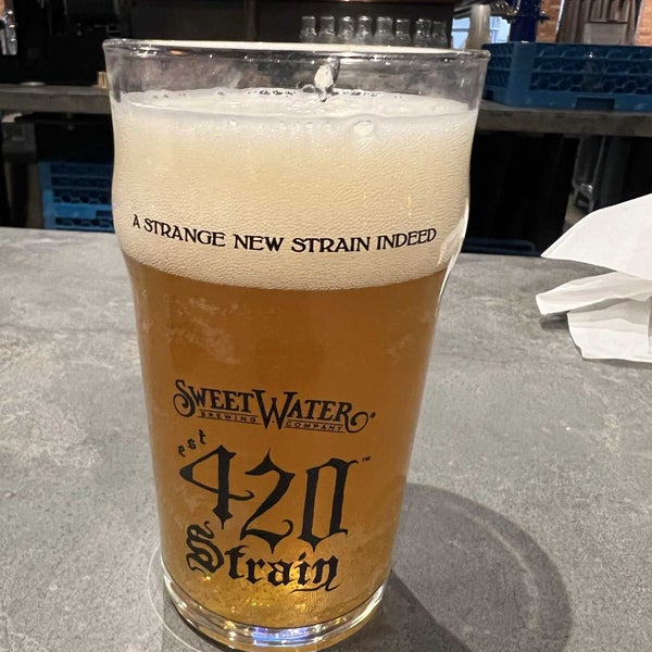 Photo taken at SweetWater Brewing Company by Joshua M. on 1/29/2023