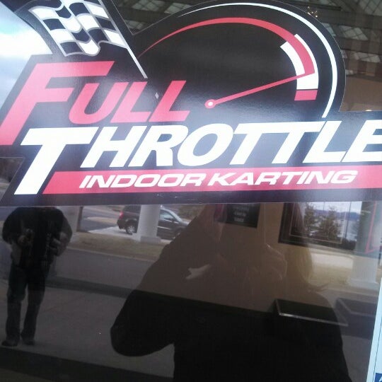 Photo taken at Full Throttle Indoor Karting by Leslie M. on 2/16/2013