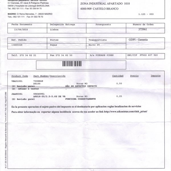 Photos At Nikon Finicon S A Office In Hospitalet De Llobregat