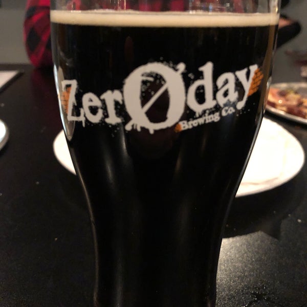 Снимок сделан в Zeroday Brewing Company пользователем Ryan H. 2/23/2019