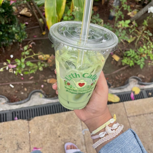 Green Tea Boba Urth Caffe