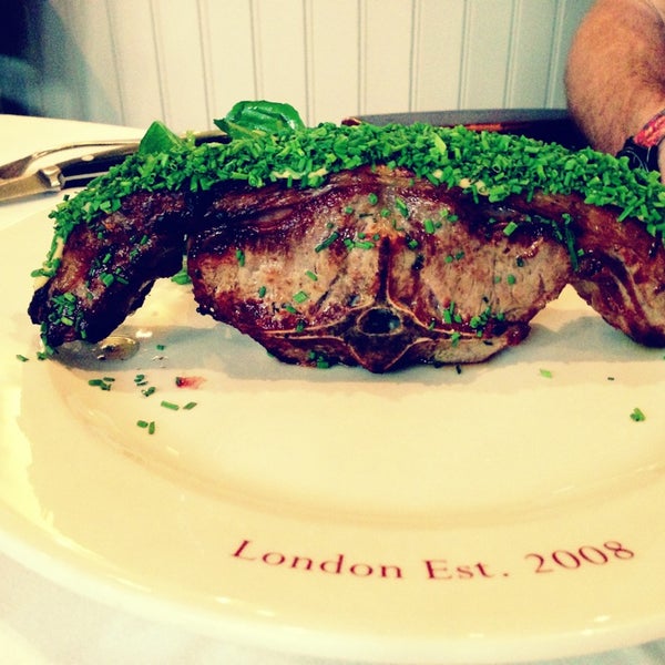 Photo taken at London Steakhouse Co. by Zoek D. on 7/16/2013