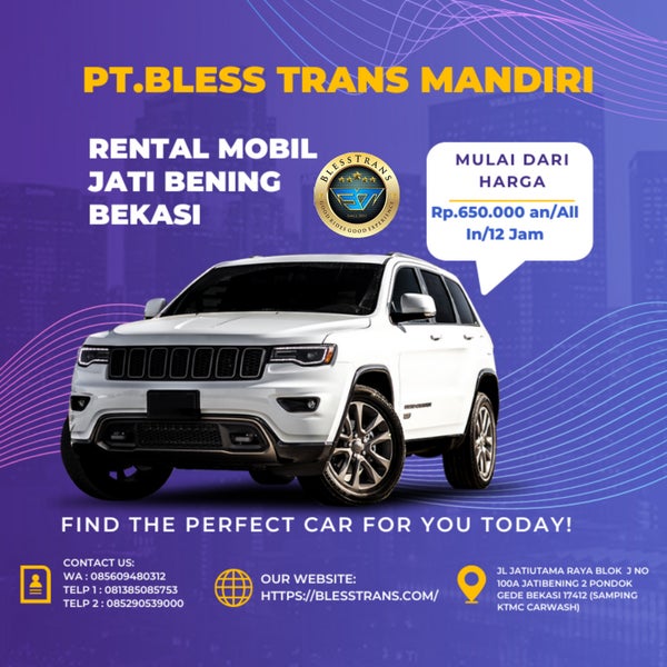Rental Mobil Bless Trans Mandiri - 1 tip
