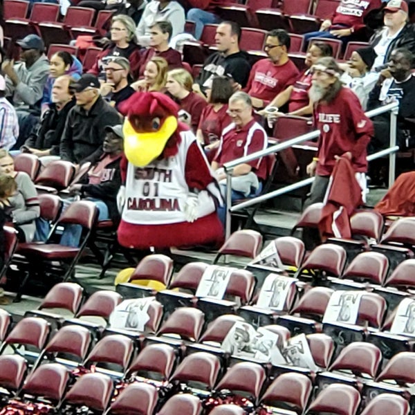 Photo taken at Colonial Life Arena by Sheryl D. on 2/18/2020