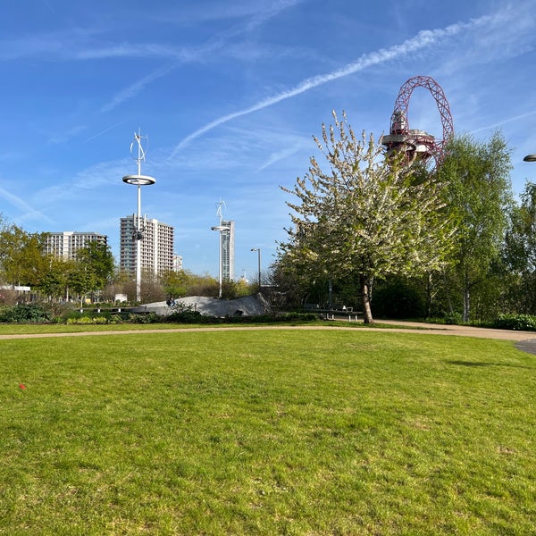 Photo taken at Queen Elizabeth Olympic Park by Aj 🚀 on 5/3/2023