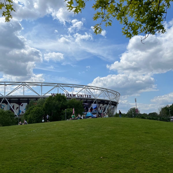 Photo taken at Queen Elizabeth Olympic Park by Aj 🚀 on 5/20/2023