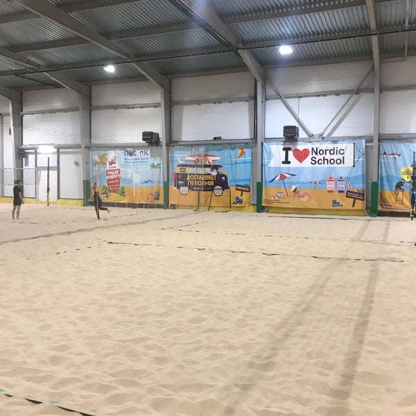 Photo taken at Всесезонный центр пляжного спорта «Песок» by Artem O. on 2/3/2019
