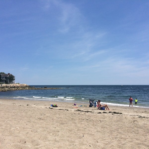 Photo taken at Peggotty Beach by Lydia N. on 6/24/2014