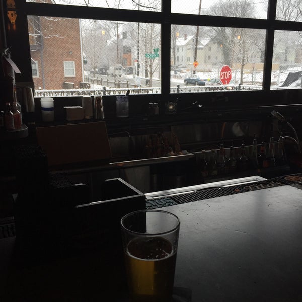 Photo taken at Brookland&#39;s Finest Bar &amp; Kitchen by Mike F. on 3/5/2015