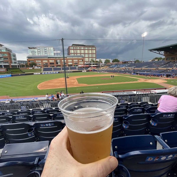 Photo taken at Durham Bulls Athletic Park by James H. on 7/8/2022