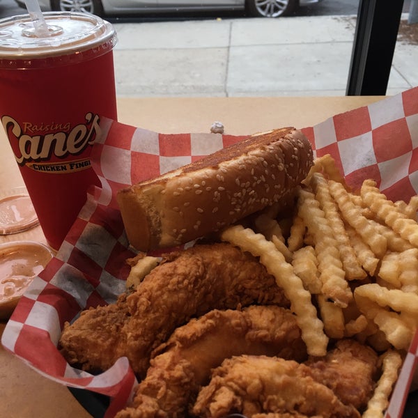 Photo taken at Raising Cane&#39;s Chicken Fingers by Vincent F. on 5/28/2017