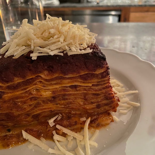 The lasagna is very good indeed