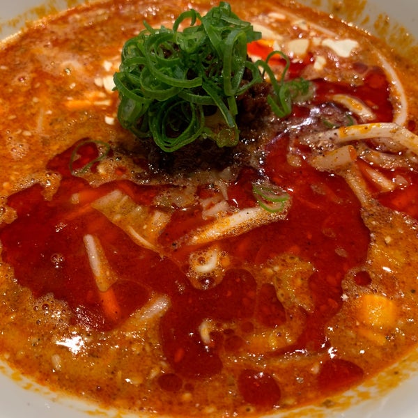 Spicy ramen! Come early for lunch. Get your ticket then wait in line. Spice level 3 is medium but still caused sweat to drip down my face. There are tissues under the bar for this! Great for hangovers