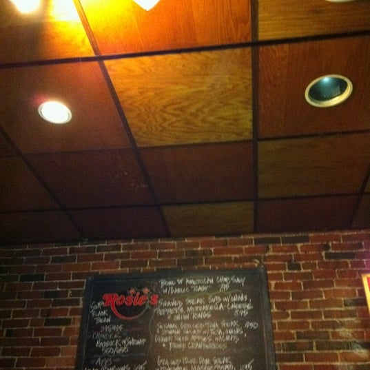 Photo taken at Rosie&#39;s Restaurant &amp; Pub by Megan B. on 10/8/2011