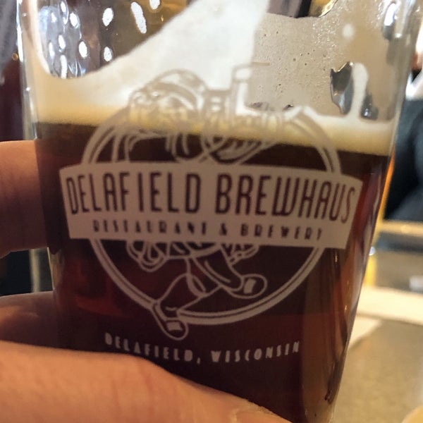 Photo taken at Delafield Brewhaus by Adam F. on 3/8/2020