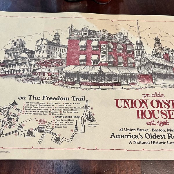 Photo taken at Union Oyster House by James Bond 0. on 6/10/2023
