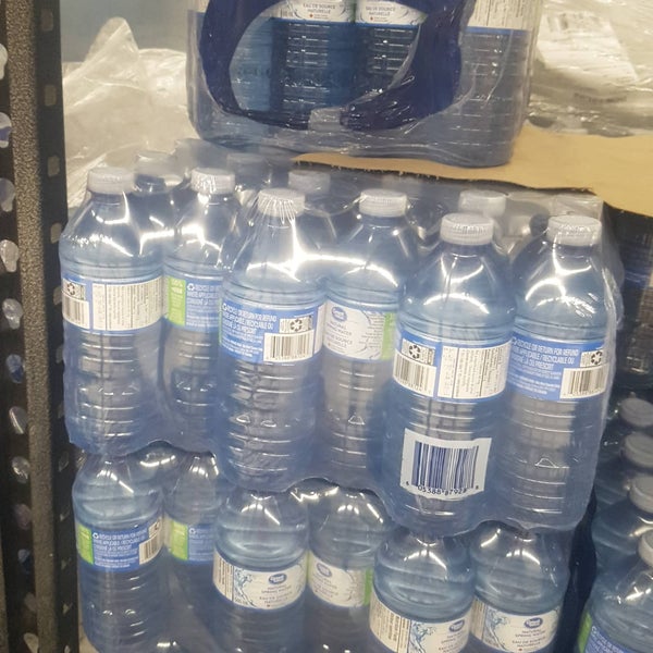 The Great Value 24 pack Natural Spring water at Walmart Crestview and 183 Sinawik Bay
