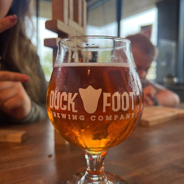 Photo taken at Duck Foot Brewing Company by Daniel C. on 5/30/2023