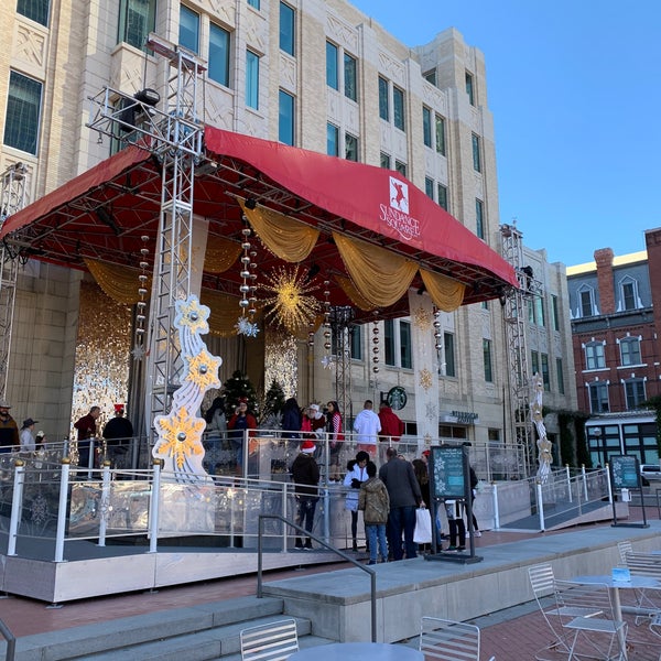 Photo taken at Sundance Square by Mansour on 12/1/2019