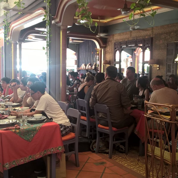 Having lunch@Amok Restaurant# Siem Reap# Cambodia