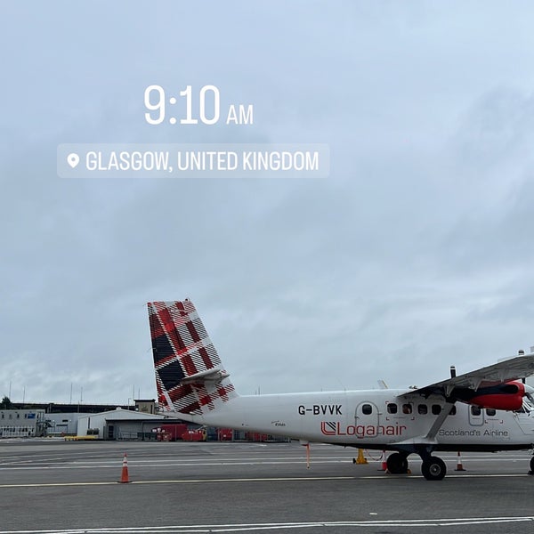 Photo taken at Glasgow Airport (GLA) by KHALID on 9/17/2023