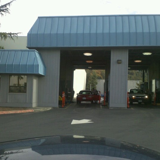 Vehicle Emissions Test Station Government Building in Redmond