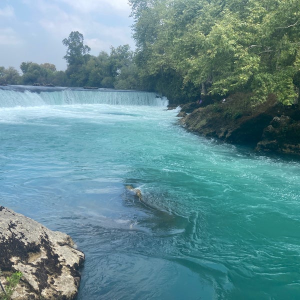 Photo taken at Manavgat Waterfall by Burak C. on 8/22/2023