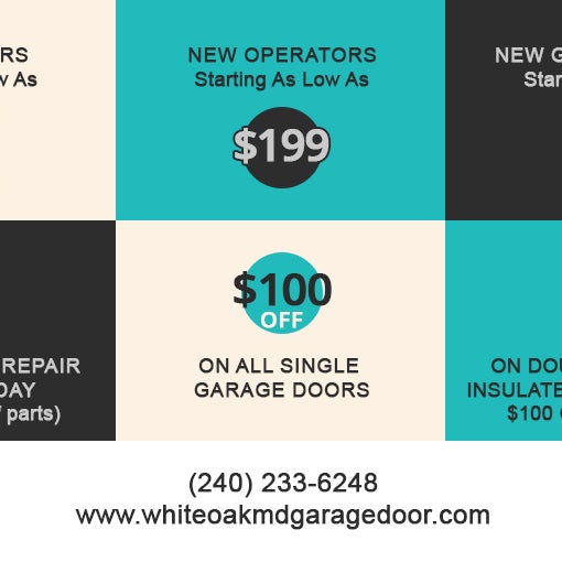 White Oak Garage Door Repair Silver Spring, MD