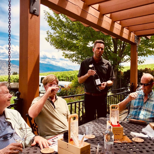 Photo taken at Hester Creek Estate Winery by Dean N. on 7/10/2019