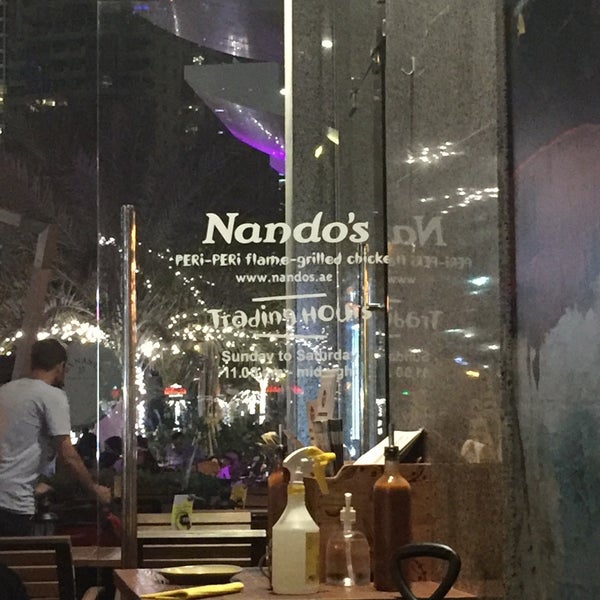 Disappointed, was very excited to try it in Dubai, not like the real Nando's in UK, taste so bad we had Checkin Pita, peri checkin and rice as a side all were not good and their portions very small