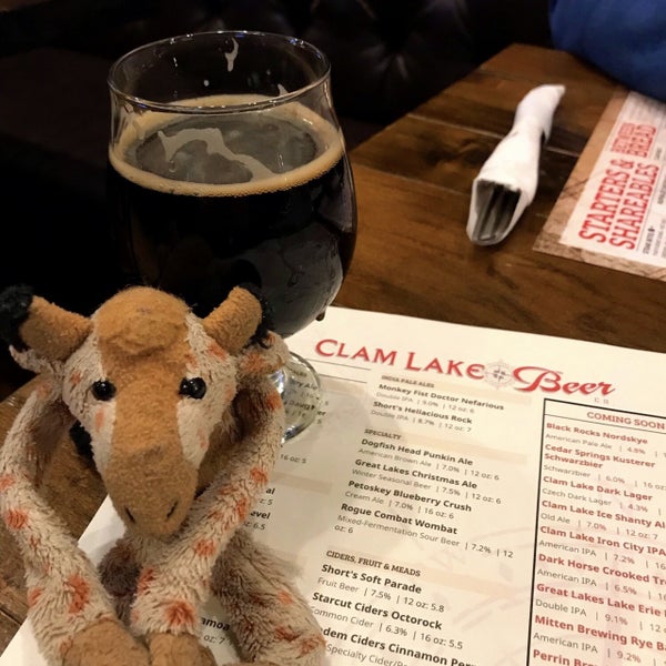 Photo taken at Clam Lake Beer Company by Joanna C. on 12/17/2018