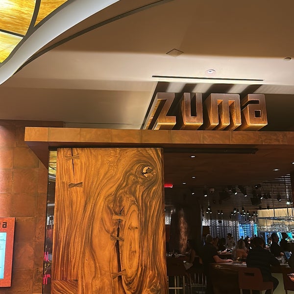 Zuma Las Vegas - Zuma with the squad! Photo by @gigifiercexo