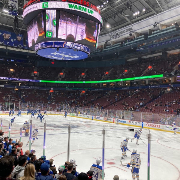 Photo taken at Rogers Arena by TV on 10/23/2022