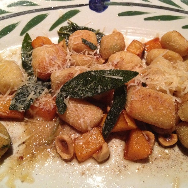 Gnocchi with butternut squash and brown sage butter was delicious for a light-medium meal. Would def come back again:)