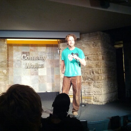 Photo taken at Comedy Works Downtown in Larimer Square by ian on 1/30/2013